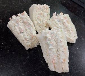 Veg Mayo Kacha Sandwich