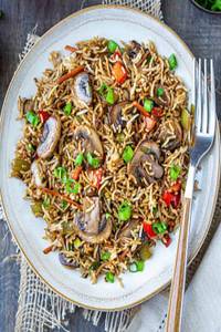Mushroom Fried Rice