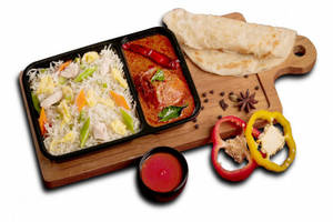 Three Item Combo (non-veg) - (serves 2)