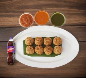 Veg fried momos+cold drink 200ml