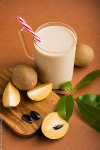 Chickoo Milk Shake