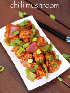 Mushroom Chilli