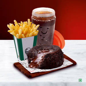 Veg Snacking Combo With Fries & Pepsi