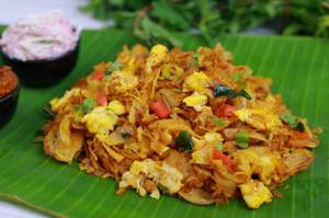 Egg Kothu Paratha