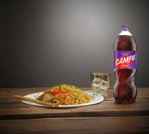 Veg Paneer Chowmein+cold drink                                                