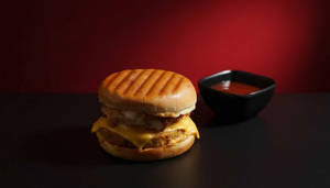 Cheesy Paneer Explosion Burger
