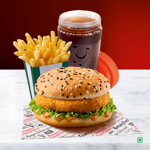 Veg Zinger Meal With Fries & Pepsi