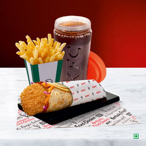 Veg Roll Meal With Fries & Pepsi