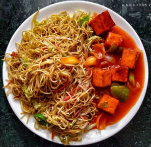 Prawn Sezwan Noodels