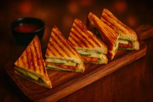 Cheese Veg Grilled Sandwich