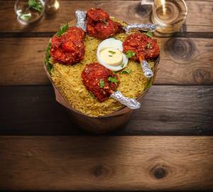 Donne chicken lollipop biryani