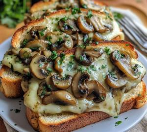 Mushroom Bruschetta