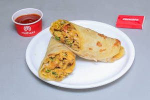 Soya Tikka Wrap