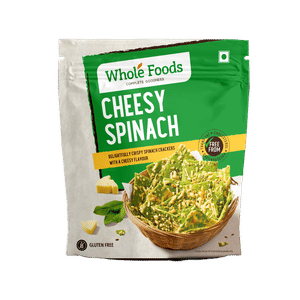 Gluten Free Cheesy Spinach Cracker (80gm)