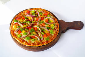 Onion Bell Pepper Pizza
