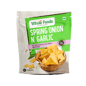 Gluten Free Spring Onion Garlic Cracker (80gm)