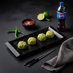 Veg Steam Momos & Cold Drink