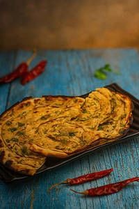 Mirch Parantha (atta)