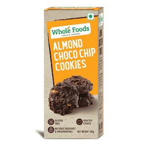 Gluten Free Almonds Choco Chip Cookies (100gm)