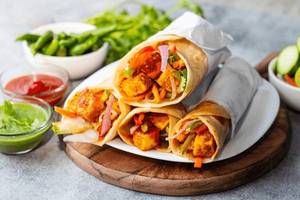 Chicken Egg Cheese Roll