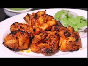 Hot Garlic Chicken Tikka Kabab   8 Rice