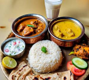 North India Chicken Thali