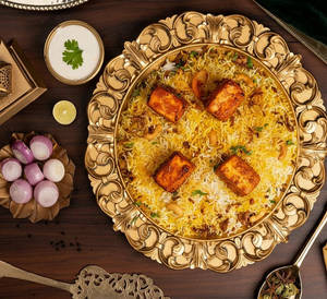 Paneer Tikka Biryani (4 Pieces)