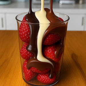 London's Viral Chocolate Strawberry - Dipped in Triple Chocolate