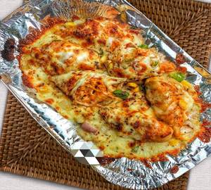 Chicken Afghani Cheese Doi Momo 6 Rice