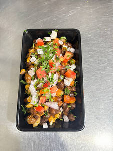 Black Chana Masala Chaat