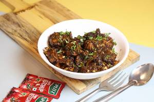 Mushroom Pepper Fry