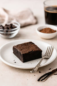 Dark Chocolate Hot Brownie