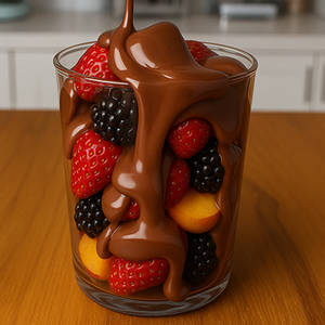 London's Viral Chocolate - Strawberry,Peach & Mulberry in Chocolate