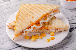 Corn Cheese Sandwich