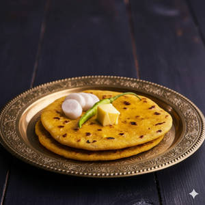 Makki De Roti - 2 Pcs