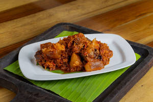 Smoked Pork With Dry Bamboo Shoot