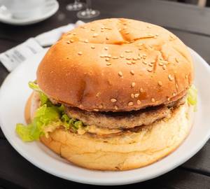 Chicken patty burger