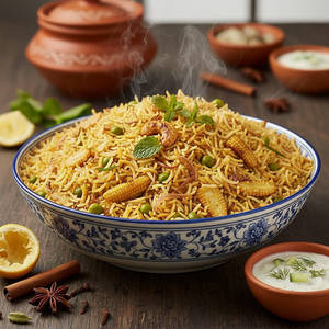 Babycorn Biriyani
