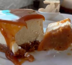 New york cheesecake salted caramel