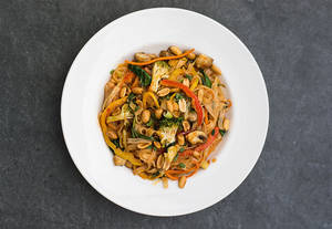 Vegetable Phad Thai Flat Rice Noodles