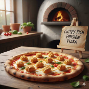 Fish Pizza (10 Inch)