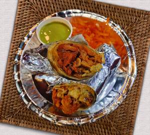 Soya chaap masala roll