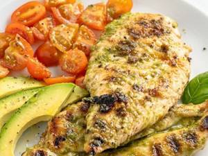 Pesto Grilled chicken Breast