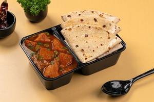 Aloo Matar & Chapati Dabba