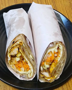 2 Piece Chicken Roll  Combo