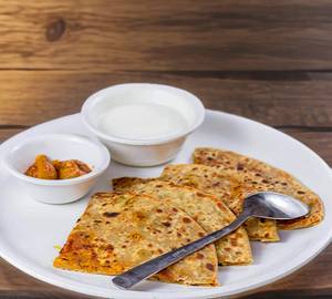 2 aloo paratha
