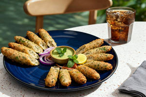 Chicken Seekh Kebab (8 Pcs)