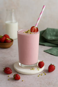 Strawberry Milkshake - 350ml