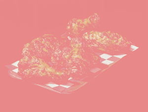 Baked Southern Fiery Chicken Wings 6pc