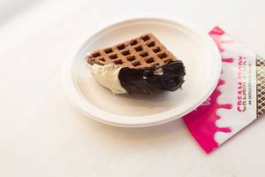 White truffle waffle